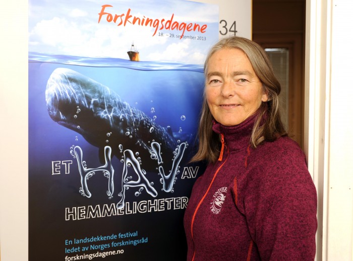 Else Bottengård er Universitetet i Tromsø - Norges Arktiske universitet, sin koordinator for Forskningsdagene i Troms. Fotograf: Rune Stoltz Bertinussen