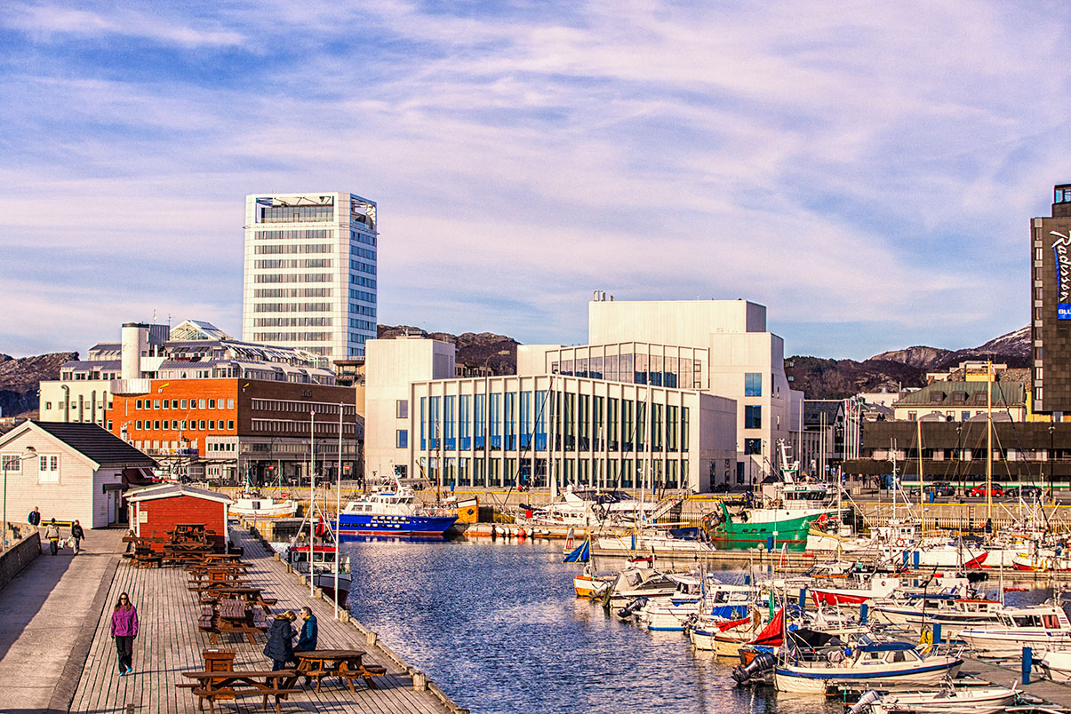 Bodø sentrum, havn.