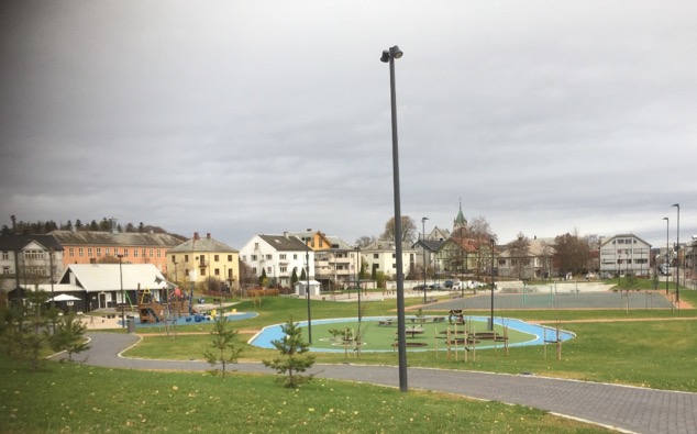 Stadionparken i Levanger. Foto.