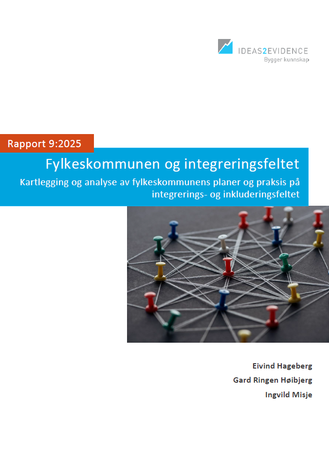 Illustrasjon: Framsida til rapporten
